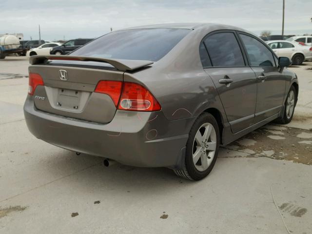 1HGFA16886L016224 - 2006 HONDA CIVIC EX ნაცრისფერი ფოტო 4