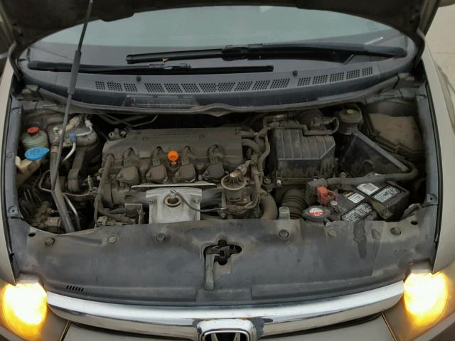 1HGFA16886L016224 - 2006 HONDA CIVIC EX ნაცრისფერი ფოტო 7