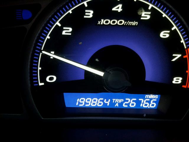 1HGFA16886L016224 - 2006 HONDA CIVIC EX ნაცრისფერი ფოტო 8