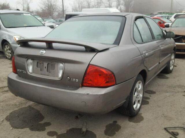 3N1CB51D15L543294 - 2005 NISSAN SENTRA 1.8 GRAY photo 4