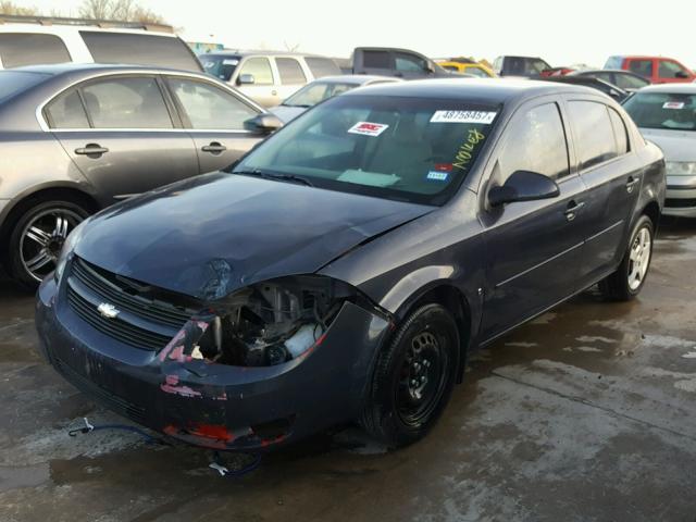 1G1AL58F587262481 - 2008 CHEVROLET COBALT LT GRAY photo 2