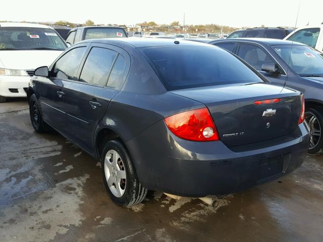 1G1AL58F587262481 - 2008 CHEVROLET COBALT LT GRAY photo 3