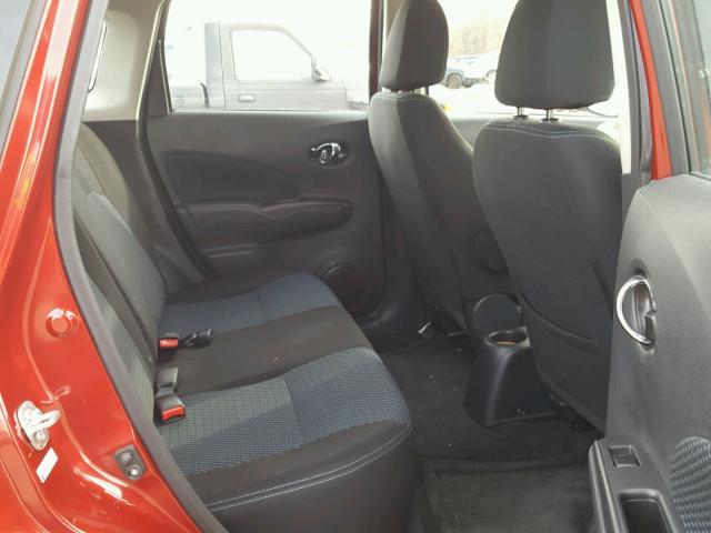 3N1CE2CP5GL378947 - 2016 NISSAN VERSA NOTE RED photo 6