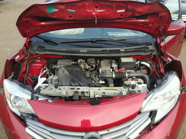 3N1CE2CP5GL378947 - 2016 NISSAN VERSA NOTE RED photo 7