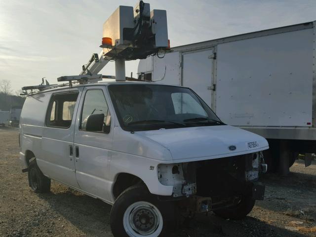 1FTSE34L5WHB61826 - 1998 FORD ECONOLINE WHITE photo 1