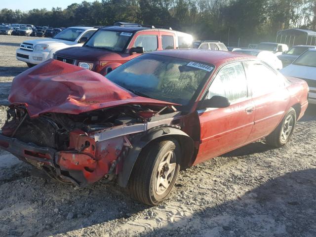 2B3ED46T1RH115932 - 1994 DODGE INTREPID RED photo 2