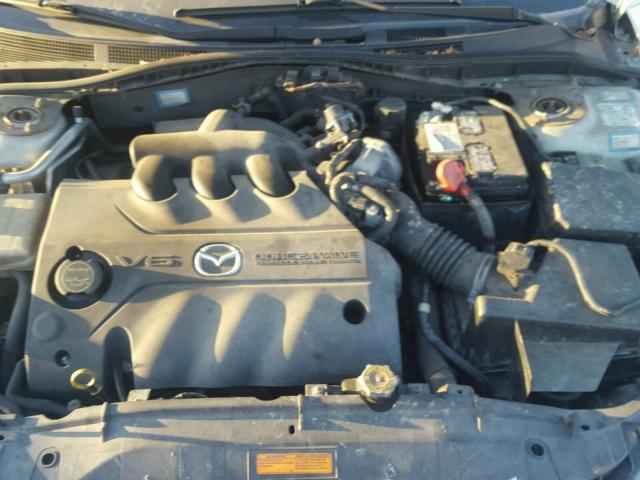 1YVFP80D435M09255 - 2003 MAZDA 6 S SILVER photo 7