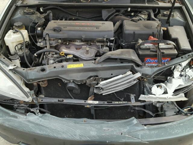 4T1BE30K65U097181 - 2005 TOYOTA CAMRY LE GREEN photo 7