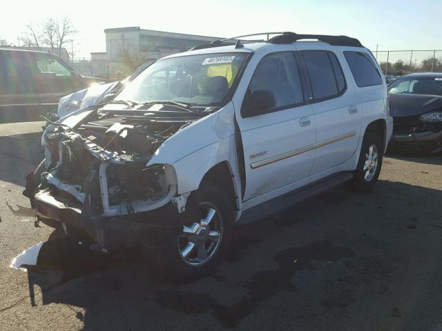 1GKET16S766150239 - 2006 GMC ENVOY XL WHITE photo 2