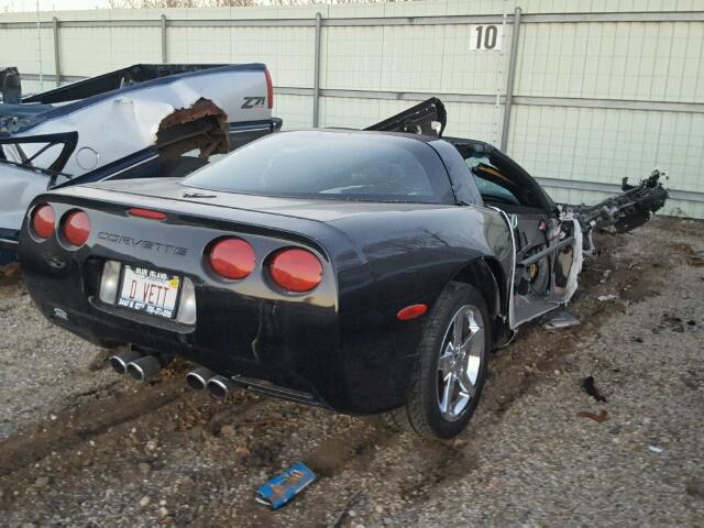 1G1YY22G8X5127479 - 1999 CHEVROLET CORVETTE BLACK photo 4