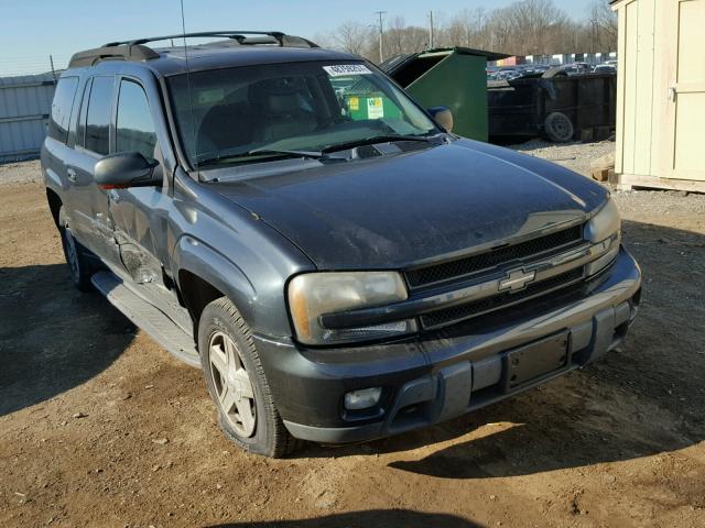 1GNET16S436144087 - 2003 CHEVROLET TRAILBLAZE BLACK photo 1