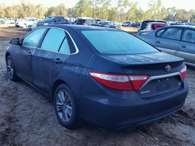 4T1BF1FK7GU172630 - 2016 TOYOTA CAMRY LE ლურჯი ფოტო 3