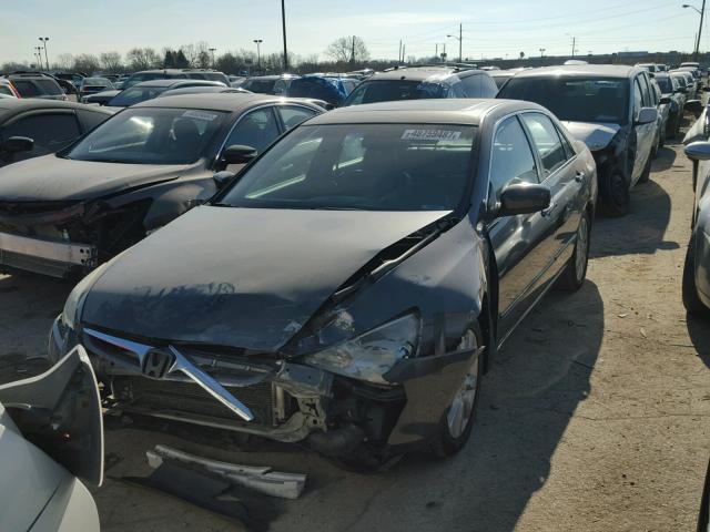 1HGCM66547A084238 - 2007 HONDA ACCORD EX GRAY photo 2