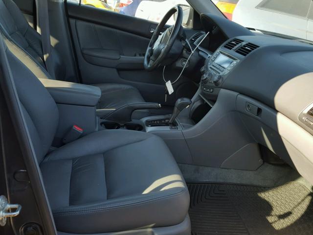 1HGCM66547A084238 - 2007 HONDA ACCORD EX GRAY photo 5