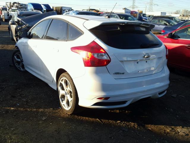 1FADP3L92EL398087 - 2014 FORD FOCUS ST WHITE photo 3