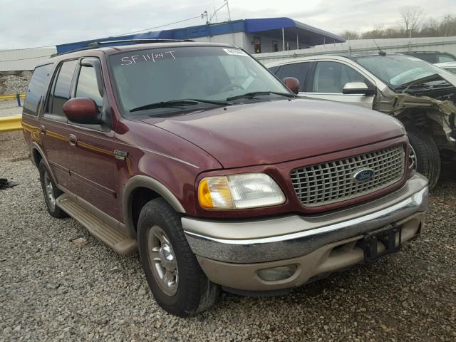 1FMRU17W61LA89662 - 2001 FORD EXPEDITION BURGUNDY photo 1