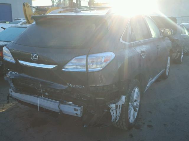 JTJBC1BA5A2014491 - 2010 LEXUS RX 450 BLACK photo 4