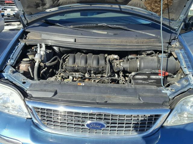 2FMZA52462BA71797 - 2002 FORD WINDSTAR S BLUE photo 7