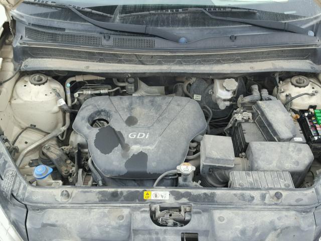 KNDJT2A51D7760064 - 2013 KIA SOUL TAN photo 7