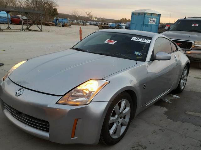 JN1AZ34D25M608761 - 2005 NISSAN 350Z COUPE SILVER photo 3