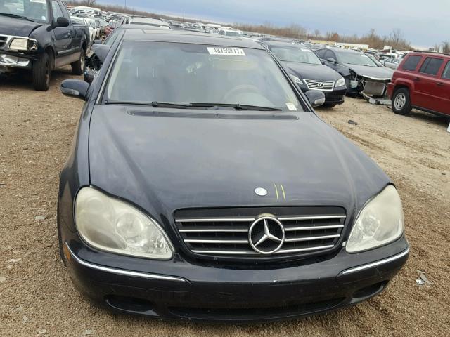 WDBNG70J2YA129400 - 2000 MERCEDES-BENZ S 430 BLACK photo 7