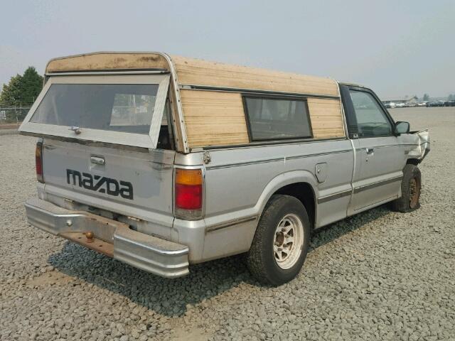 JM2UF1117G0624333 - 1986 MAZDA B2000 SILVER photo 4