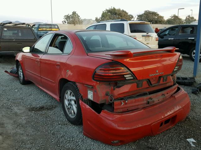 1G2NF52E33C251905 - 2003 PONTIAC GRAND AM S RED photo 3