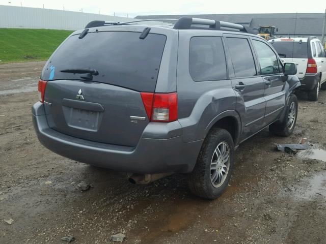 4A4MN41SX4E059472 - 2004 MITSUBISHI ENDEAVOR L GRAY photo 4