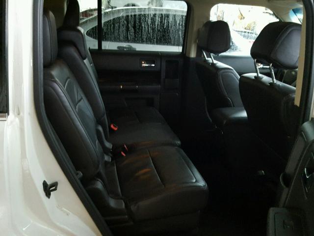 2FMGK5C82DBD01439 - 2013 FORD FLEX SEL თეთრი ფოტო 6
