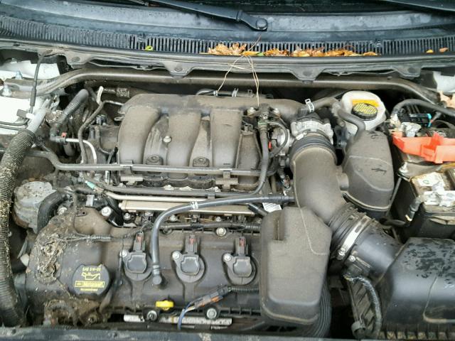 2FMGK5C82DBD01439 - 2013 FORD FLEX SEL თეთრი ფოტო 7