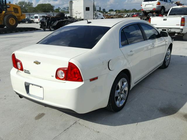 1G1ZH57B884203817 - 2008 CHEVROLET MALIBU 1LT 白色 照片 4