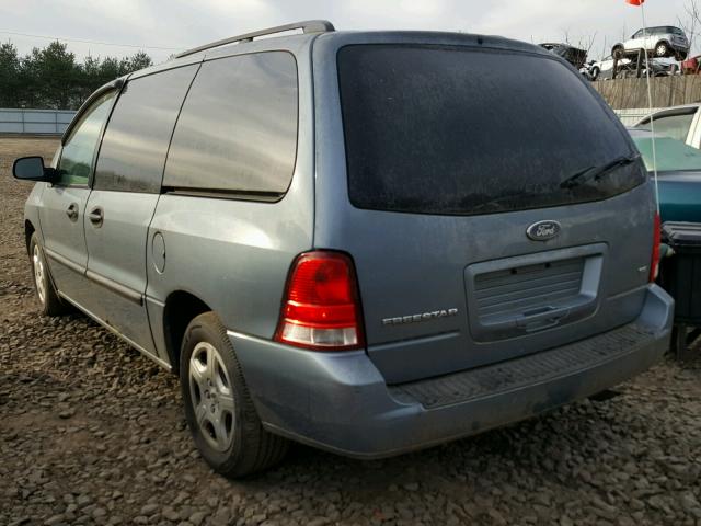 2FMZA51624BB16546 - 2004 FORD FREESTAR S BLUE photo 3