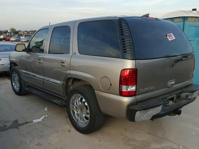 1GKEK13Z23R106051 - 2003 GMC YUKON CHARCOAL photo 3