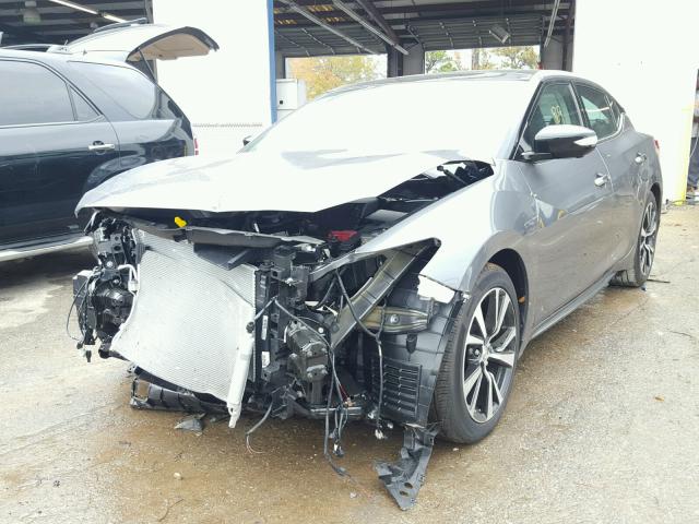 1N4AA6AP1HC444052 - 2017 NISSAN MAXIMA 3.5 GRAY photo 2