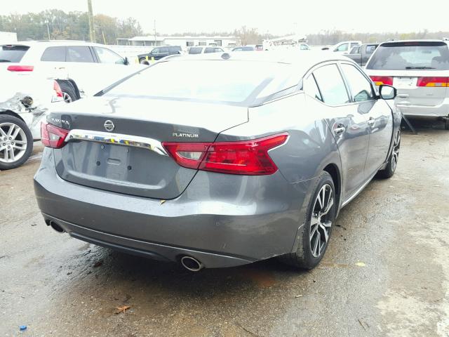 1N4AA6AP1HC444052 - 2017 NISSAN MAXIMA 3.5 GRAY photo 4