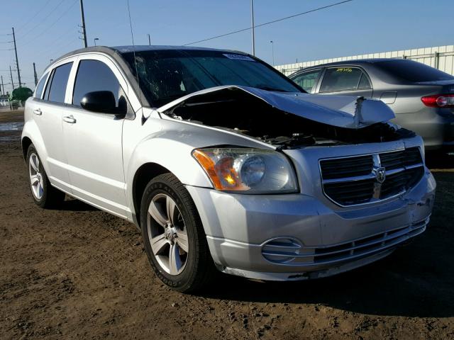 1B3CB4HA4AD662283 - 2010 DODGE CALIBER SX SILVER photo 1