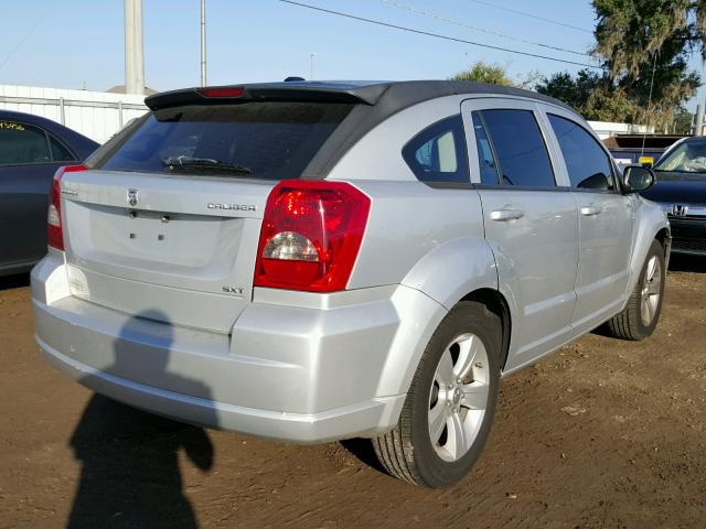 1B3CB4HA4AD662283 - 2010 DODGE CALIBER SX SILVER photo 4