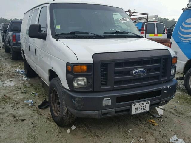 1FTNE2EL3ADA60290 - 2010 FORD ECONOLINE WHITE photo 1