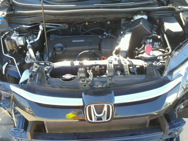 2HKRM4H52GH629744 - 2016 HONDA CR-V EX BLUE photo 7