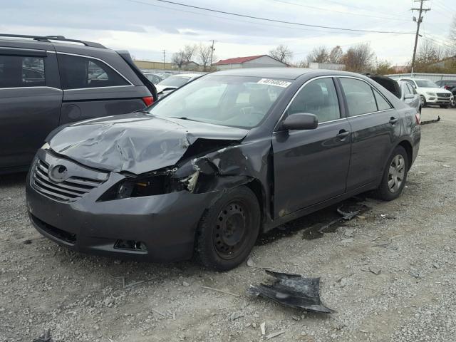 4T1BE46K17U650352 - 2007 TOYOTA CAMRY NEW GRAY photo 2