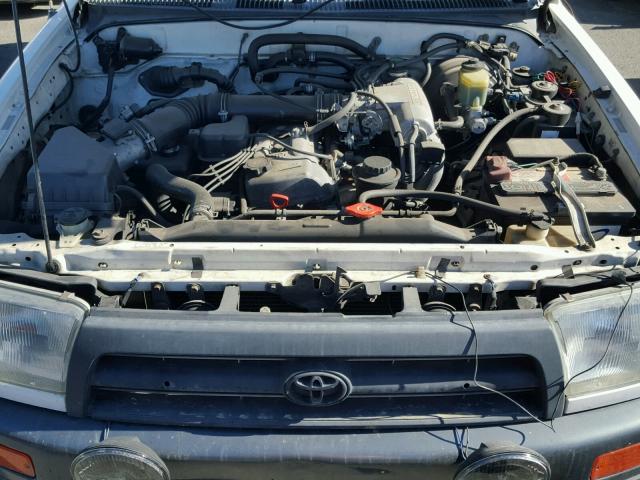 JT3GM84R8T0001898 - 1996 TOYOTA 4RUNNER WHITE photo 7