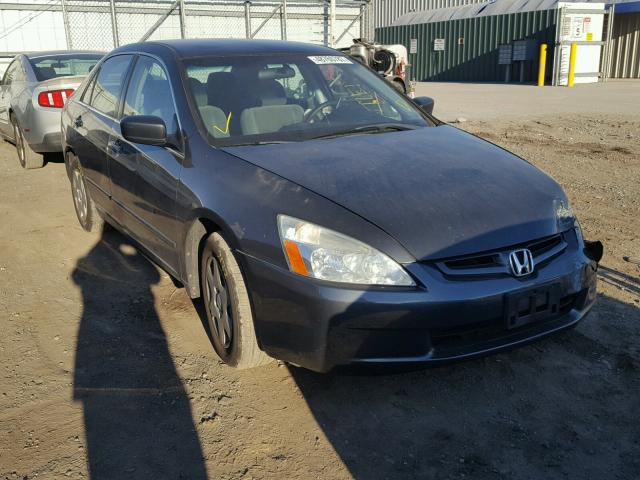 1HGCM56435A169876 - 2005 HONDA ACCORD LX GRAY photo 1