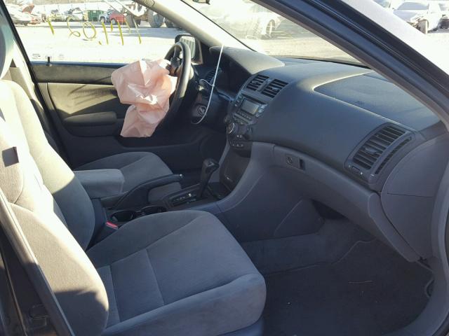 1HGCM56435A169876 - 2005 HONDA ACCORD LX GRAY photo 5