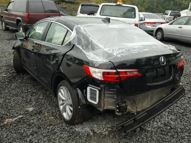 19UDE2F34JA007658 - 2018 ACURA ILX BASE BLACK photo 3