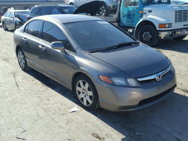 2HGFA16557H310586 - 2007 HONDA CIVIC LX CHARCOAL photo 1