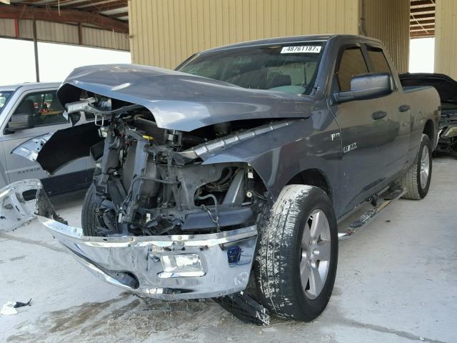 1D3HB18T69S706657 - 2009 DODGE RAM 1500 CHARCOAL photo 2