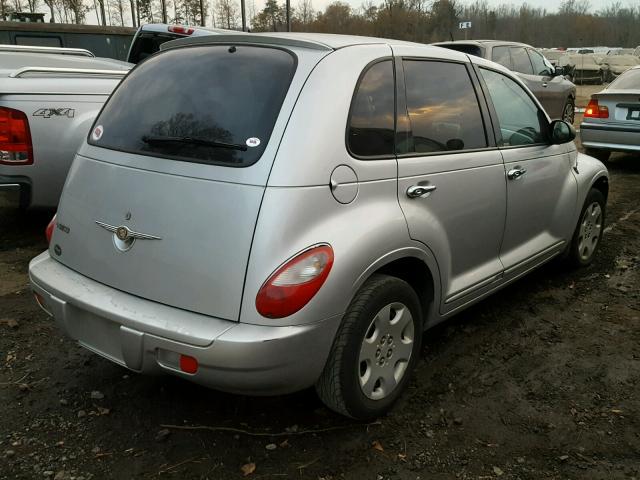 3A8FY48B58T123932 - 2008 CHRYSLER PT CRUISER SILVER photo 4