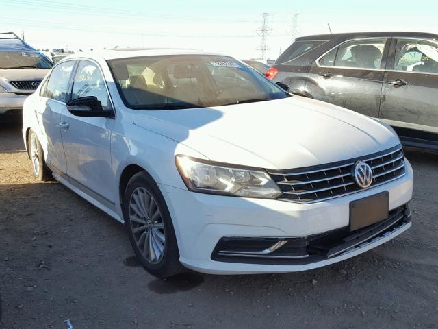 1VWBS7A32GC010135 - 2016 VOLKSWAGEN PASSAT SE WHITE photo 1