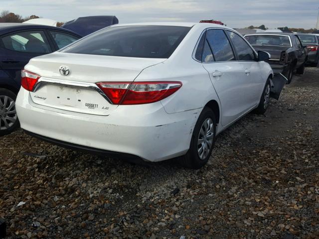 4T4BF1FK8FR461245 - 2015 TOYOTA CAMRY LE WHITE photo 4