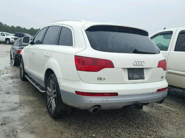 WA1BV74L88D032118 - 2008 AUDI Q7 4.2 QUA WHITE photo 3